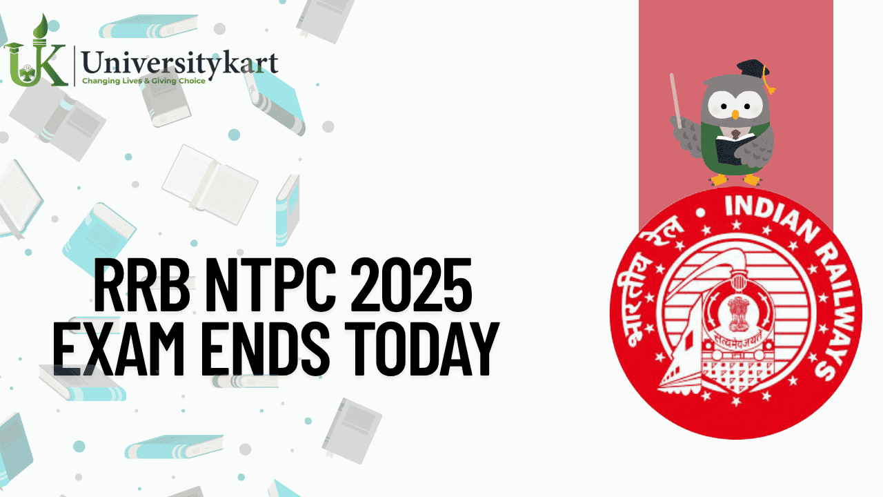 RRB NTPC 2025 Exam Ends Today