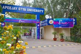 Apeejay Stya University Banner