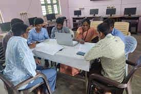 Computer Center of Government Degree college, Satyavedu in Chittoor	