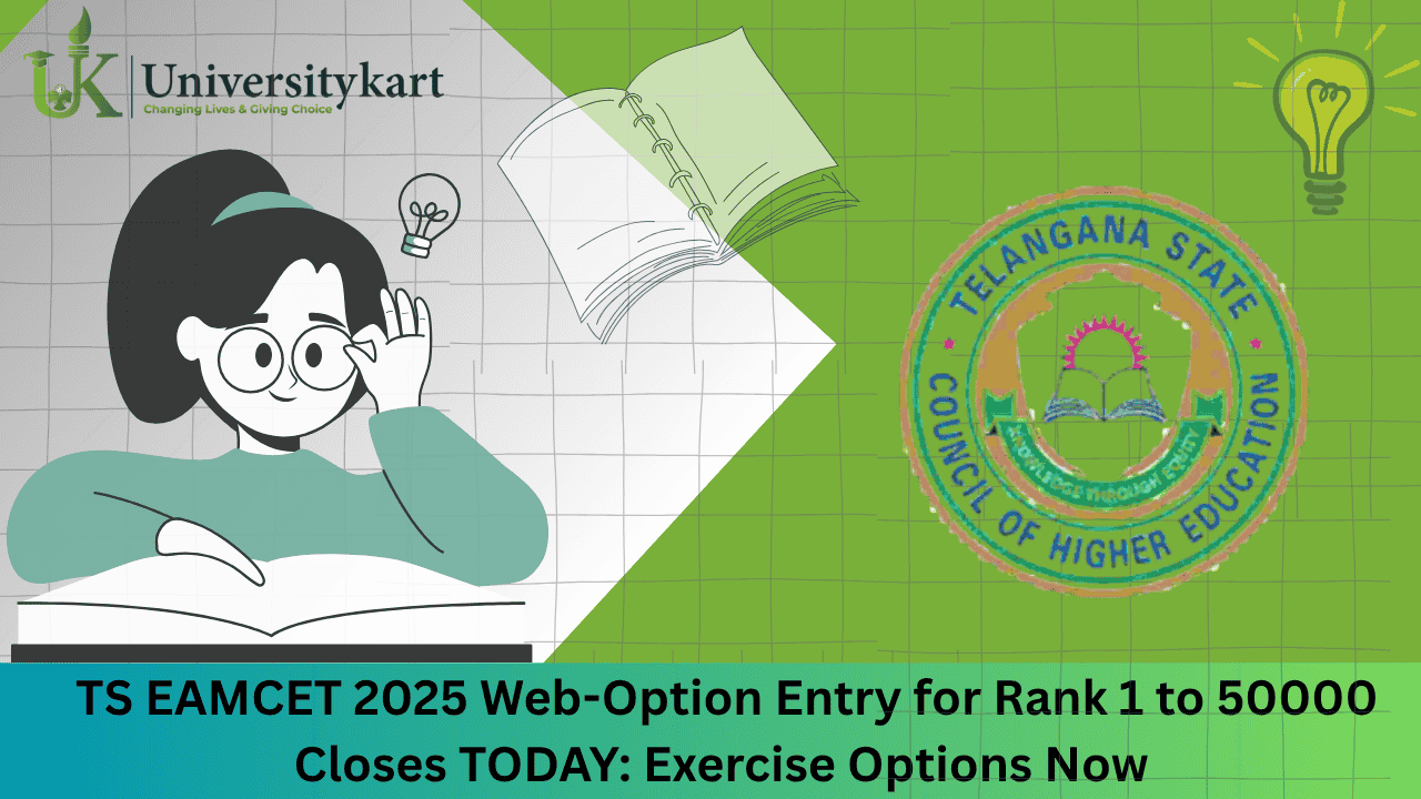 TS EAMCET 2025 Web-Option Entry