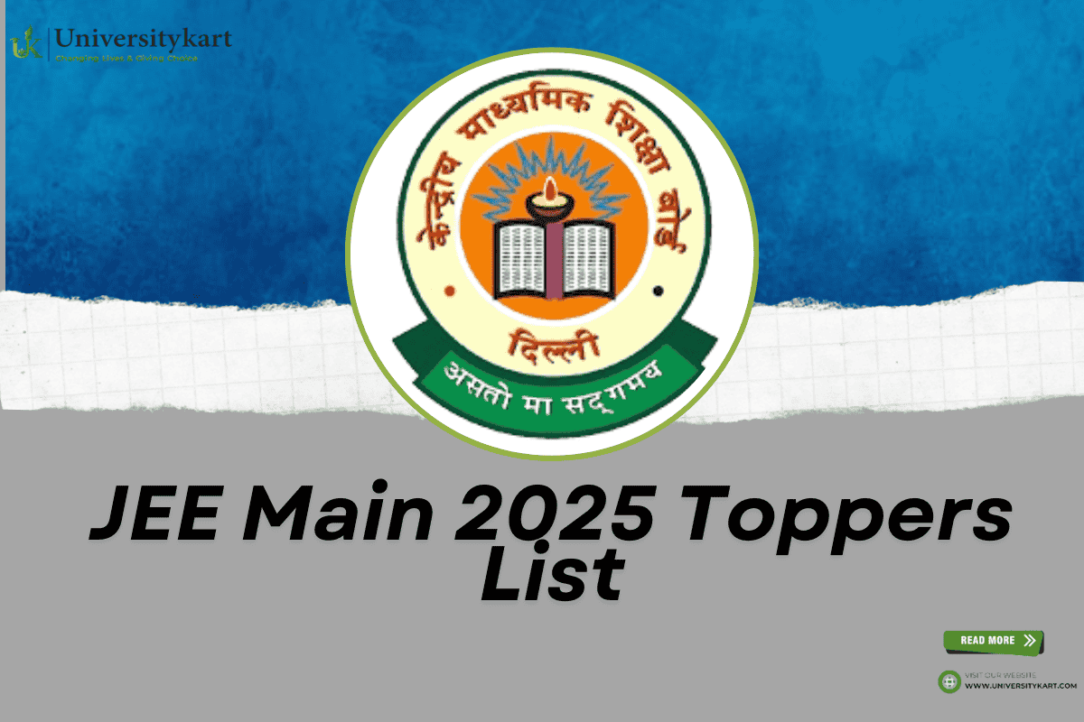 JEE Main 2025 Toppers List