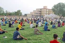 Yoga Class Photo Shekhawati College Of Pharmacy, Jhunjhunu in Jhunjhunu