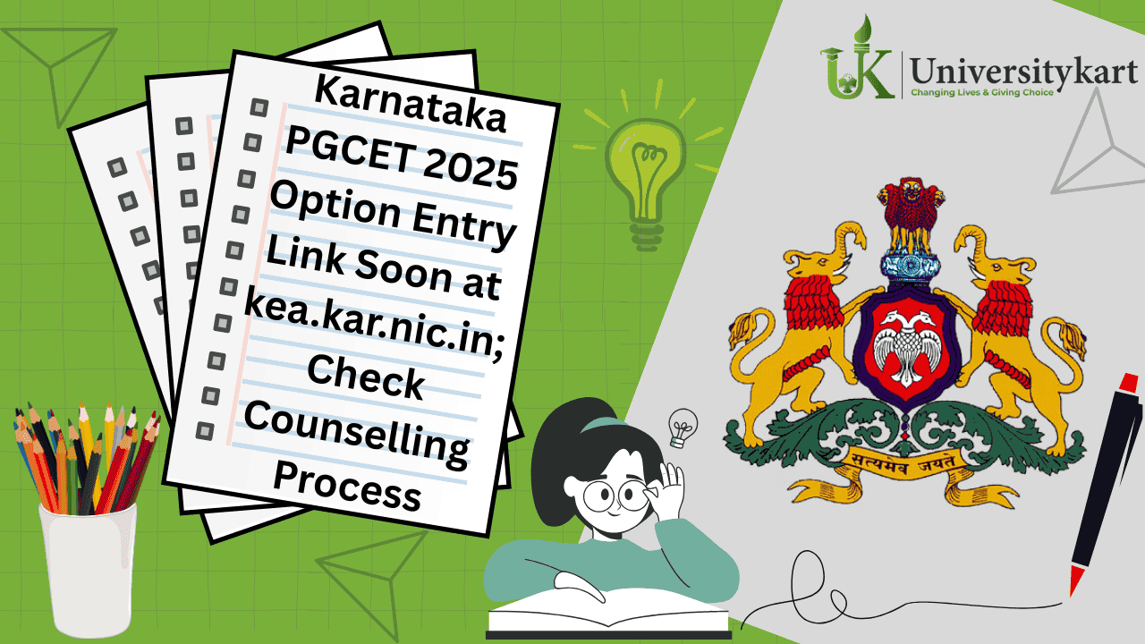 Karnataka PGCET 2025 Option Entry Link Soon