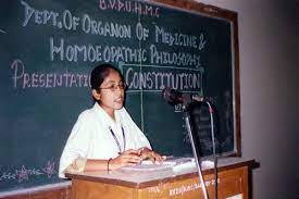 Students Bharati Vidyapeeth Homoeopathic Medical College in Pune