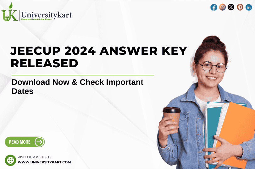 JEECUP 2024 Answer Key Released