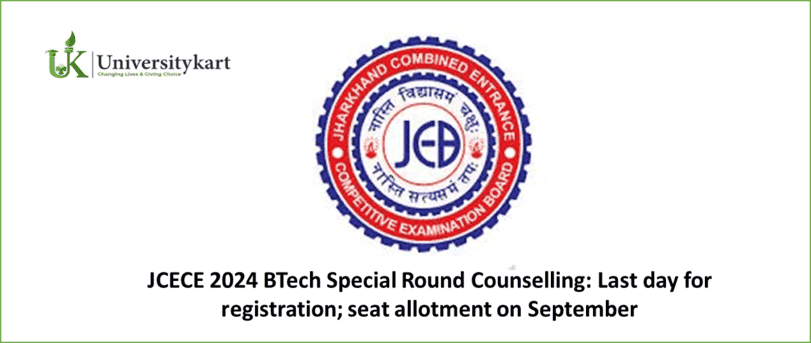 JCECE 2024 BTech Special Round Counselling