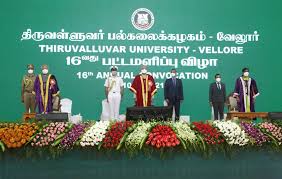 Convocation at Thiruvalluvar University in Dharmapuri	