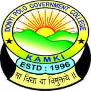 Donyi Polo Government College, Kamki Logo
