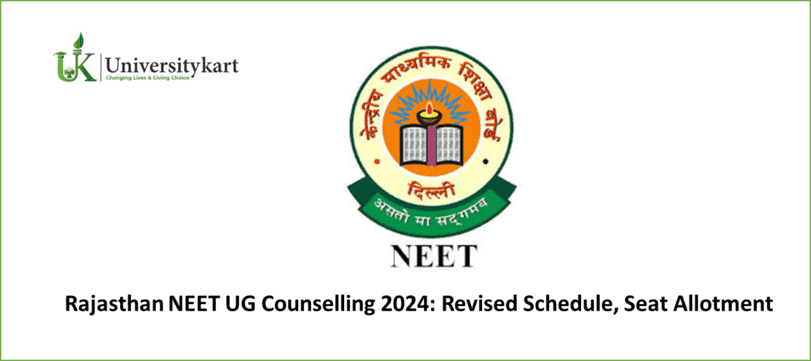 Rajasthan NEET UG Counselling 2024: Revised