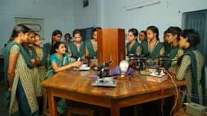 Practical Class at Rajamahendri Womens College, Rajahmundry in Rajahmundry