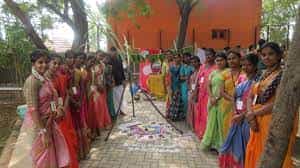 Rangoli Festivals Photo TVS Teacher Training Academy, Madurai in Madurai