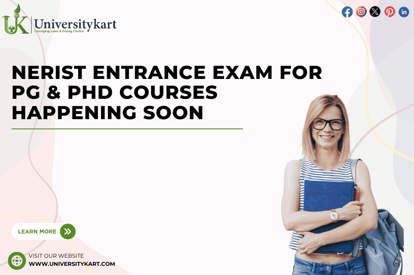 NERIST Entrance Exam for PG & PhD