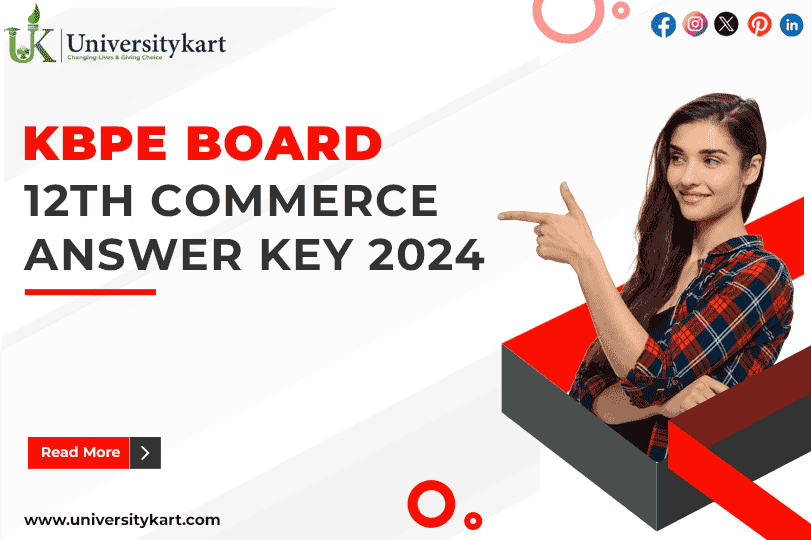 KBPE Board 12th Commerce Answer Key 2024