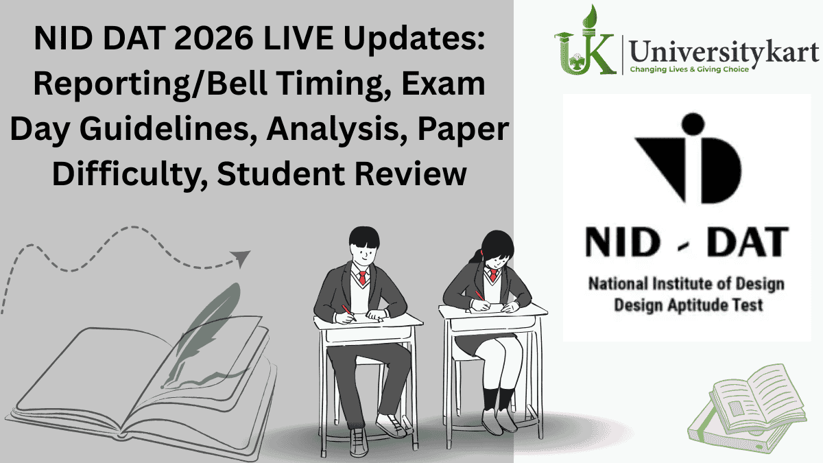 NID DAT 2026 Reporting Timing