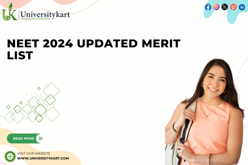 NEET 2024 Updated Merit List