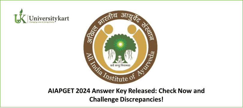 AIAPGET 2024 Answer Key Released