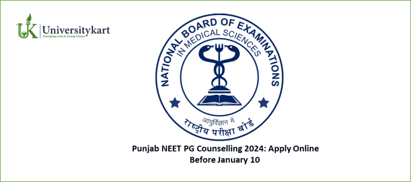 Punjab NEET PG Counselling 2024