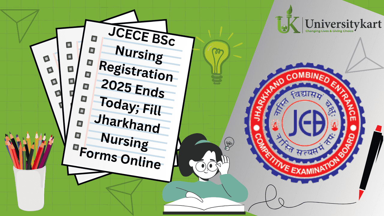JCECE BSc Nursing Registration 2025 Ends Today