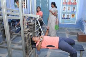 Gymnasium of Kakani Venkata Ratnam College, Krishna in Krishna	