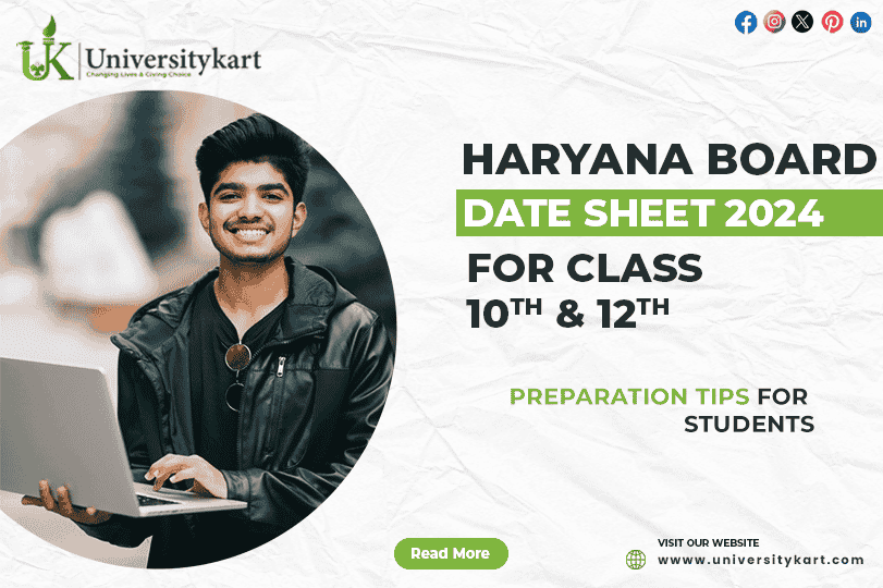 HBSE Date Sheet 2024