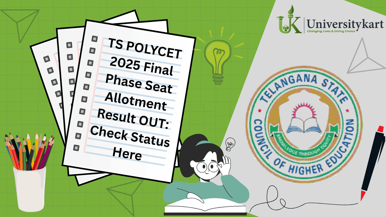 TS POLYCET 2025 Final Phase Seat Allotment Result OUT