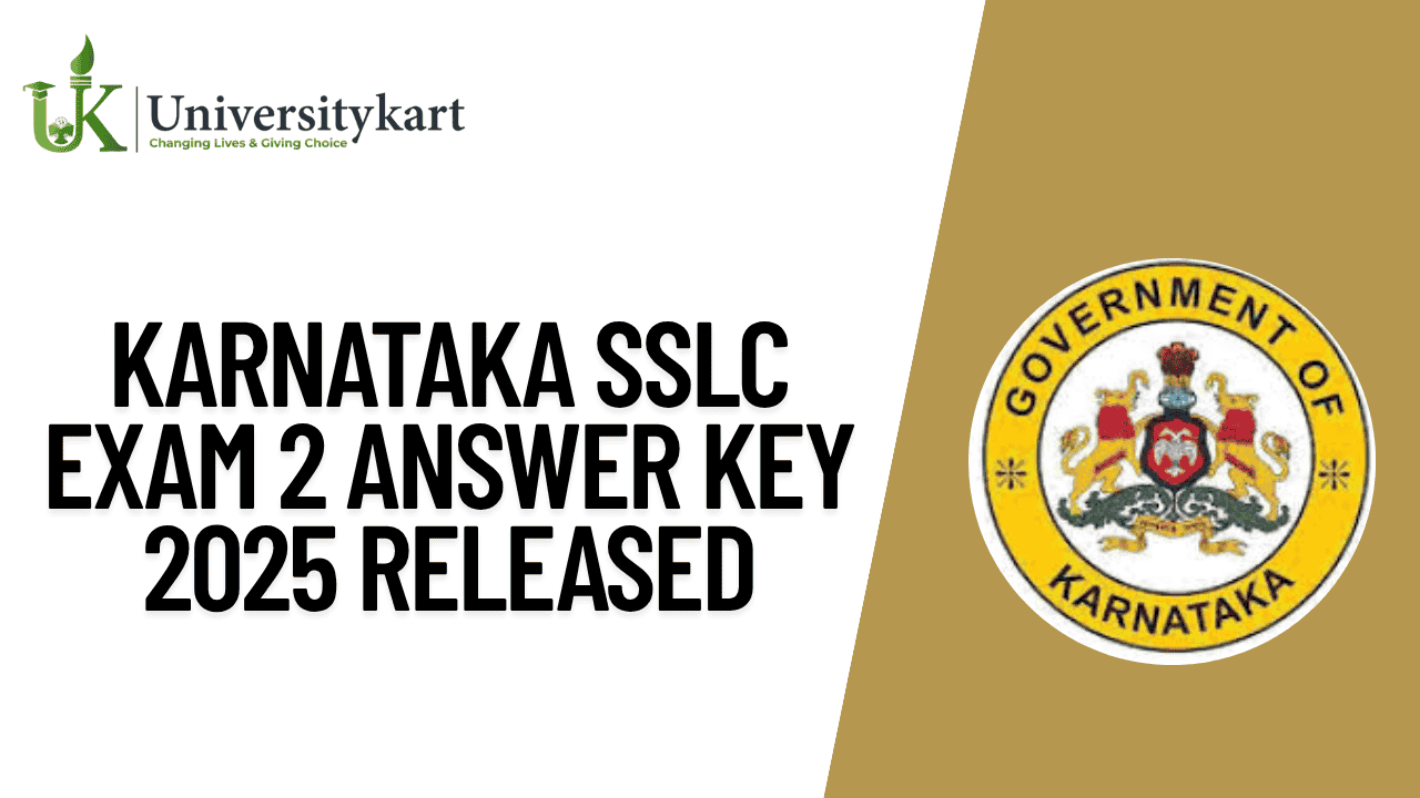 Karnataka SSLC Exam 2 Answer Key 2025 Released 