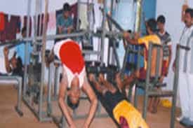 Gymnasium of Pamarru Govt. Degree College, Krishna in Krishna	
