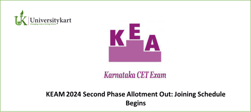 KEAM 2024 Second Phase Allotment Out