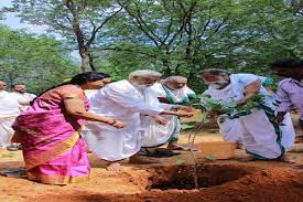 Plantation Sri Venkateswara Vedic University in Tirupati