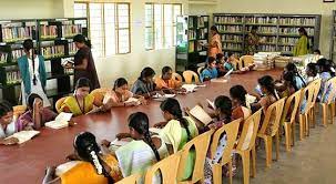 Library Annai Women's College (AWC), Karur in Karur	