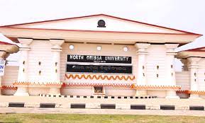 Banner Maharaja Sriram Chandra Bhanja Deo University in Mayurbhanj	