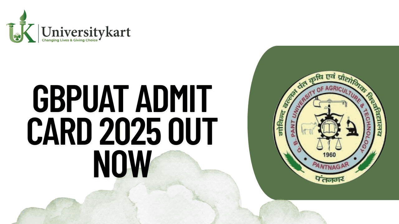 GBPUAT Admit Card 2025 Out Now