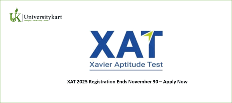 XAT 2025 Registration Ends November 30