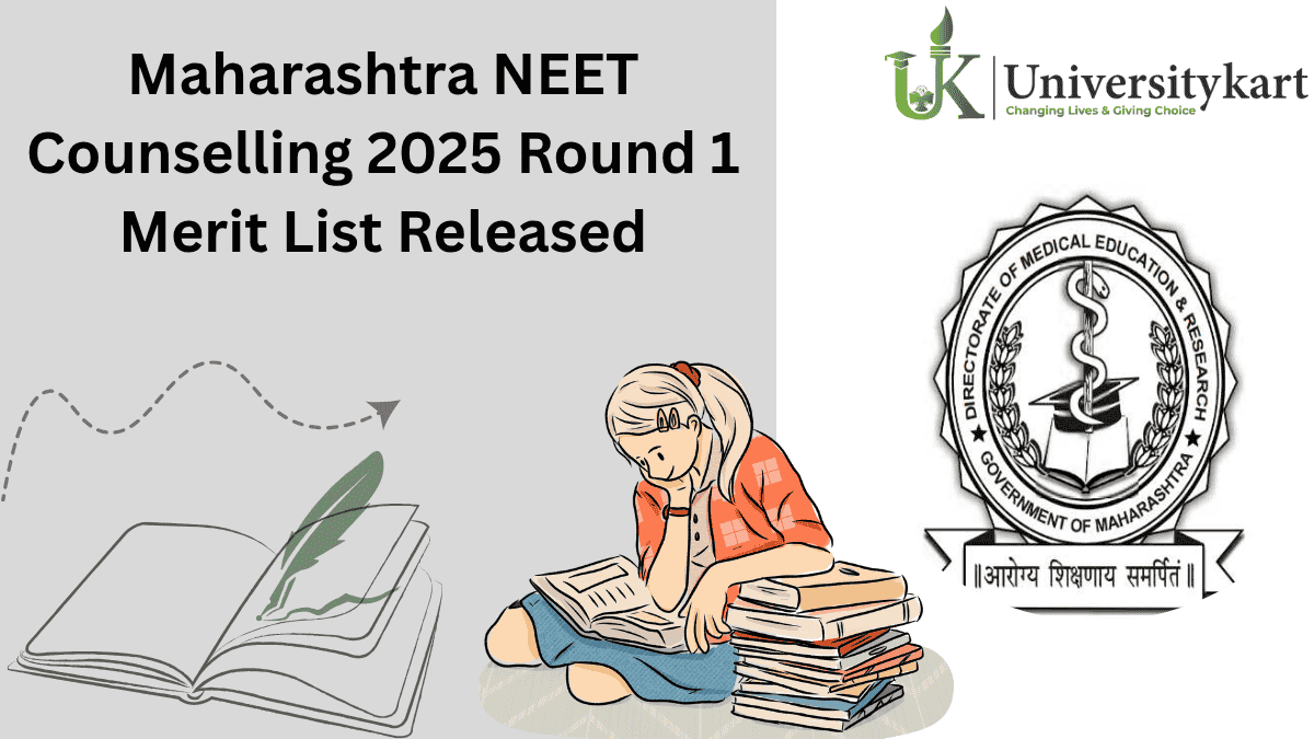 NEET UG 2025 Maharashtra Round 1 Counselling Merit List Released