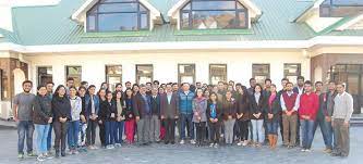 Class Group at Himachal Pradesh National Law University in Shimla