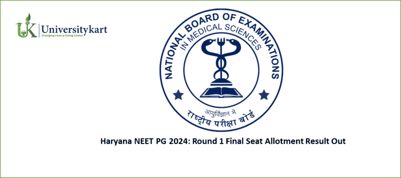 Haryana NEET PG 2024 Seat Allotment Result Out