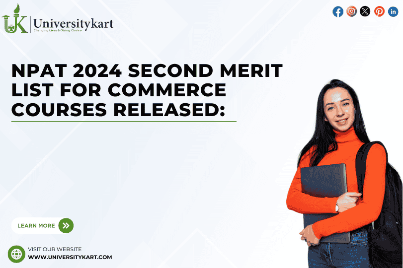 NPAT 2024 Second Merit List
