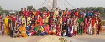 Group photo Bebe Nanaki University College in Kapurthala