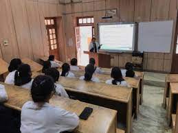 Classroom Auurveda Unani Tibbia College and  Karol Bagh New Delhi