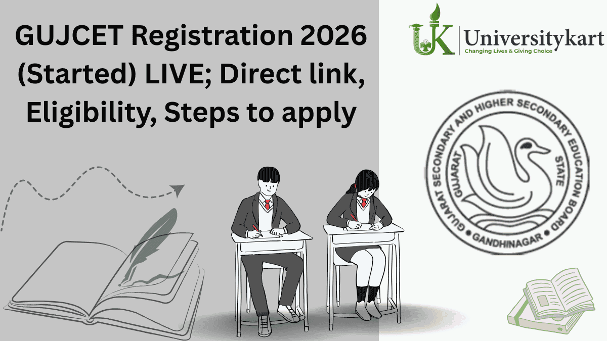 GUJCET Registration 2026