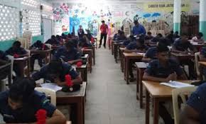 Class Room of Bishop Heber College in Tiruchirappalli