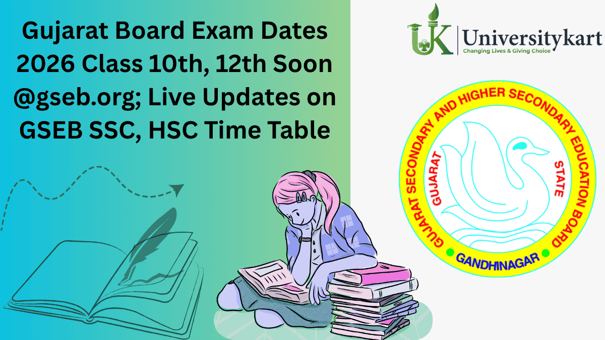 Gujarat Board Exam Dates 2026
