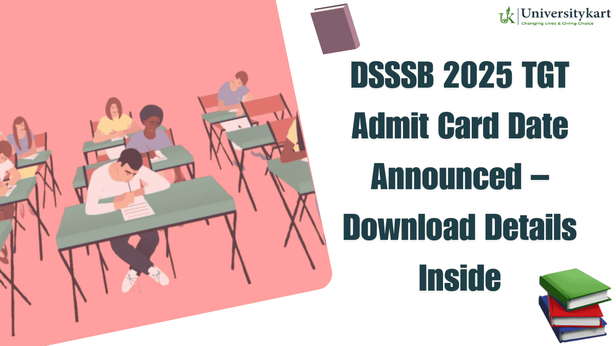 DSSSB 2025 TGT Admit Card