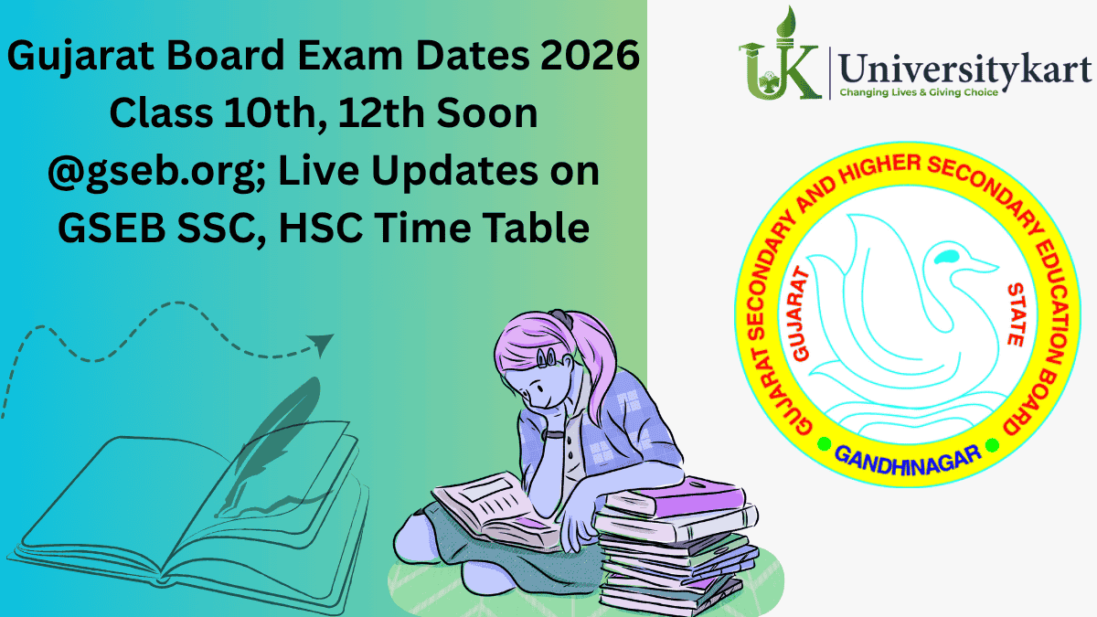 Gujarat Board Exam Dates 2026