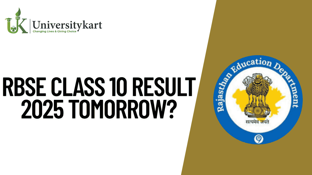 RBSE Class 10 Result 2025 Tomorrow