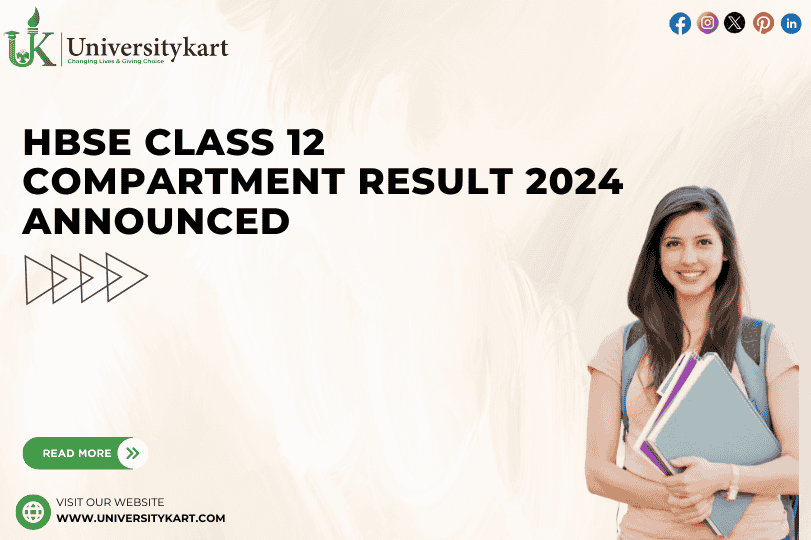 HBSE Class 12 Compartment Result 2024 Announced