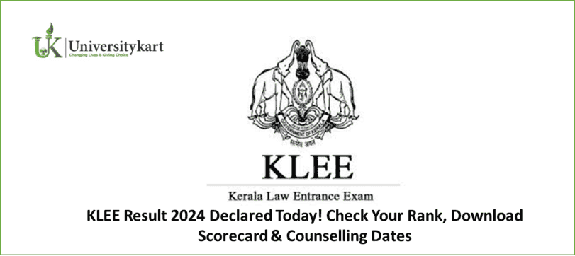 KLEE Result 2024 Declared Today