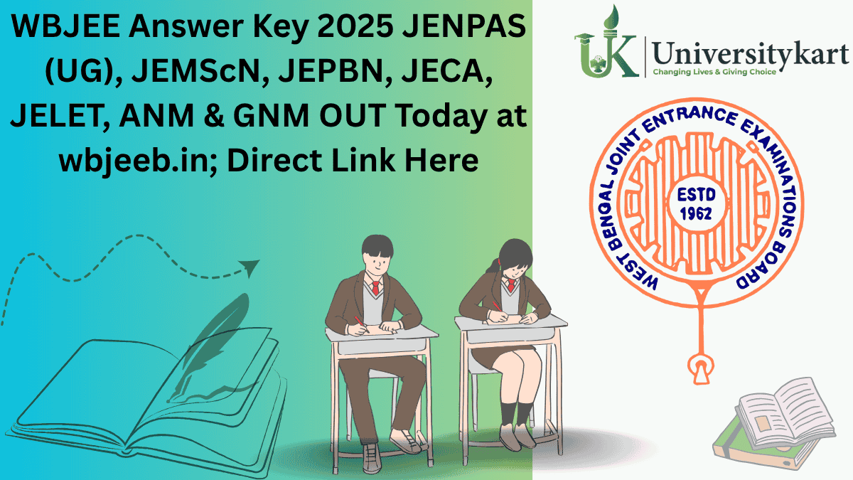 WBJEE Answer Key 2025