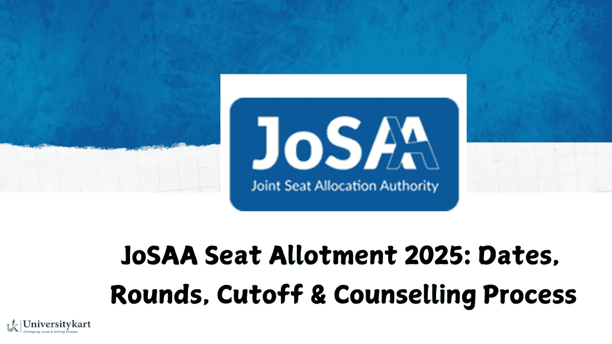 JoSAA Seat Allotment 2025