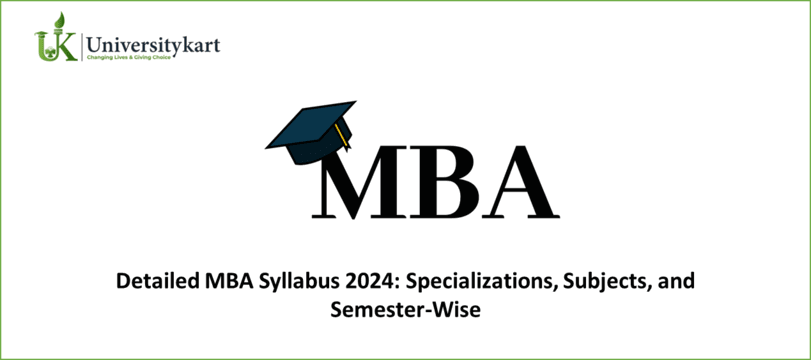 Detailed MBA Syllabus 